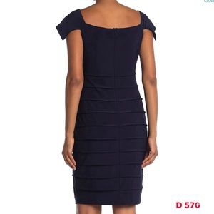 S - NWT Marina Cap Sleeve Shutter Dress
